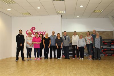 tai chi group at Penarth Leisure Centre